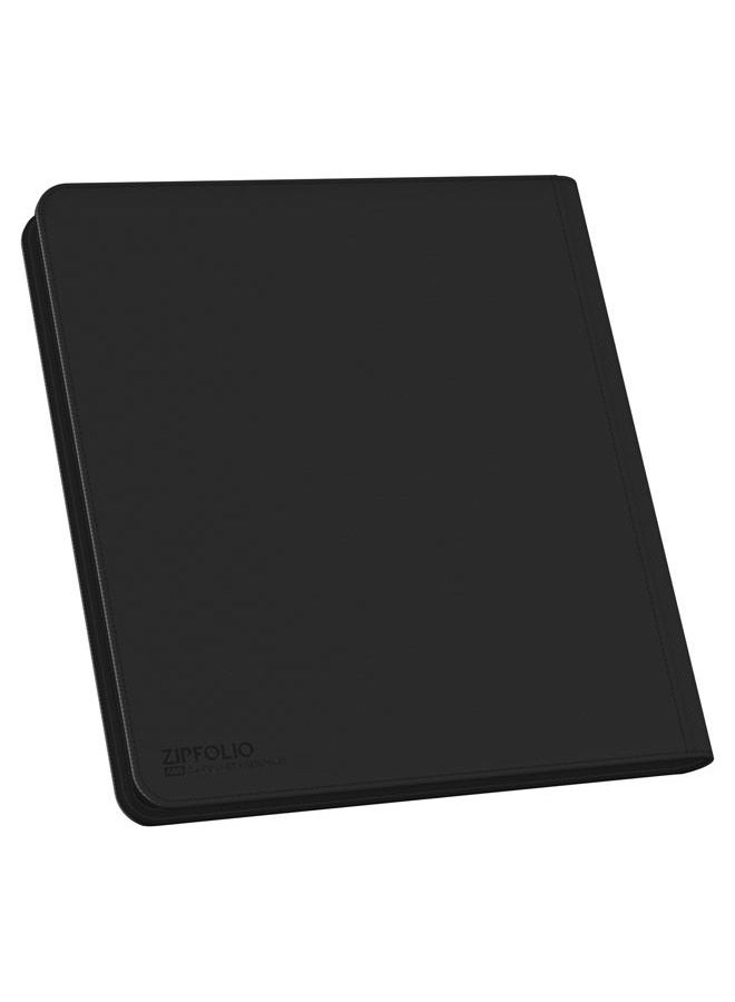 Ultimate Guard QuadRow 12-Pocket ZipFolio XenoSkin Black Card Game - Image 4
