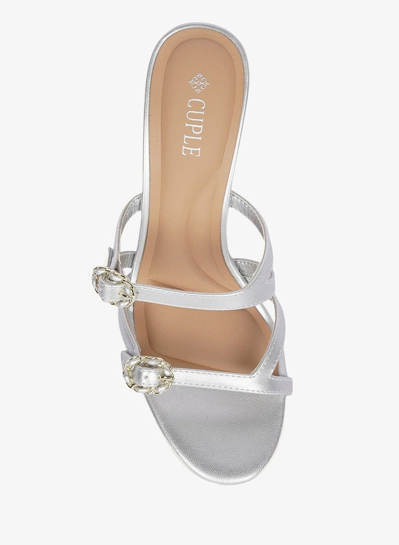 Cuple Ladies Lifestyle Heeled Sandals - Image 4