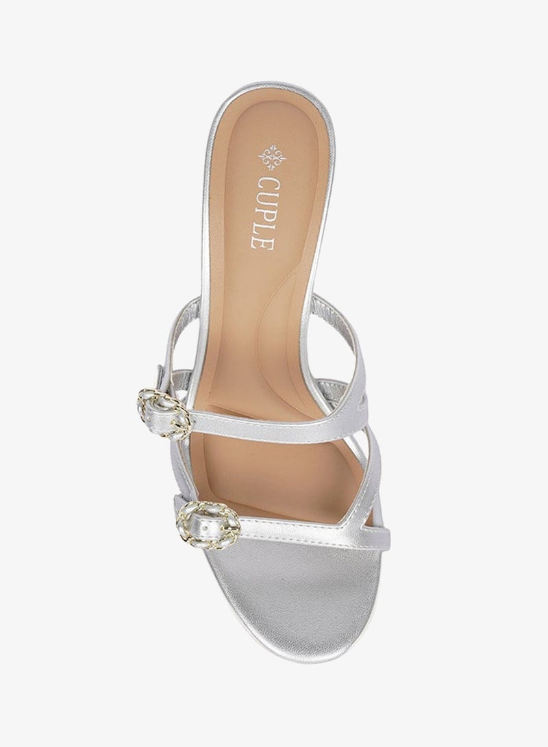 Cuple Ladies Lifestyle Heeled Sandals - Image 3
