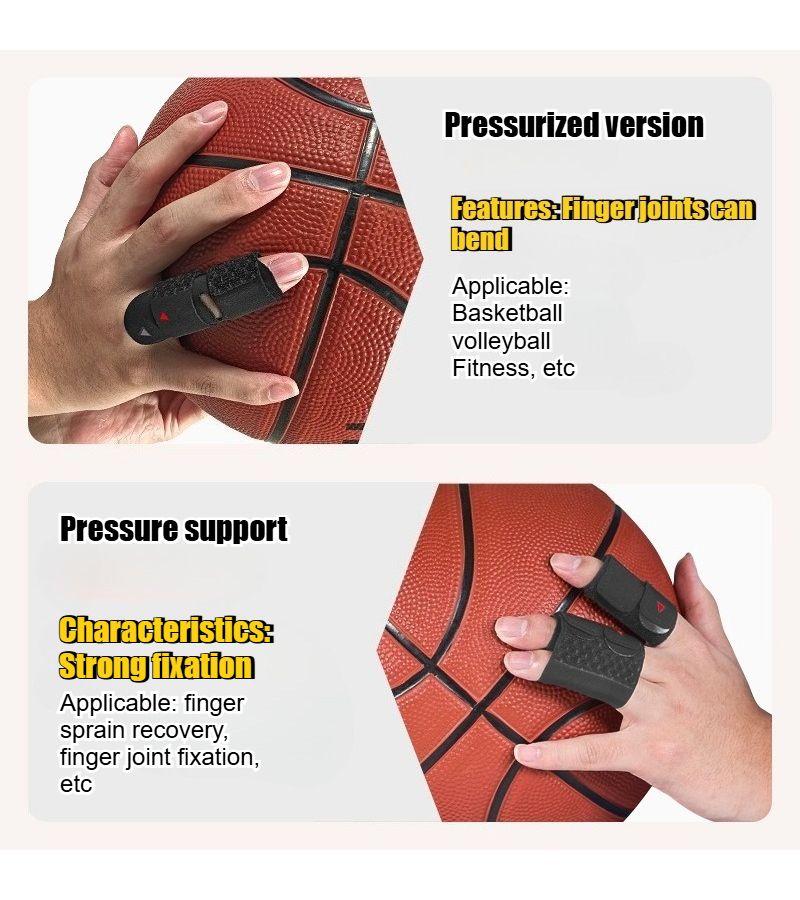 Single Pack S Compression Finger Guard for Basketball Volleyball - Image 2
