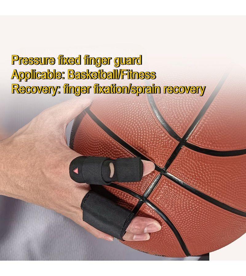 Single Pack S Compression Finger Guard for Basketball Volleyball - Image 1