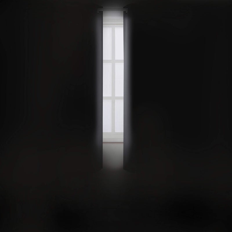 LEMOMO Grey Blackout Curtains for Bedroom Room Darkening Curtains/38 x 54 Inch Long Set of 2 Panels Draperies Thermal Insulated Living Room Curtains - Image 3
