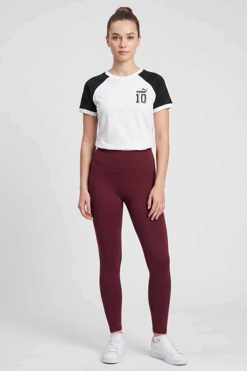 PUMA Women Slim Fit Short Sleeve Outdoor T-Shirt, White - Image 5