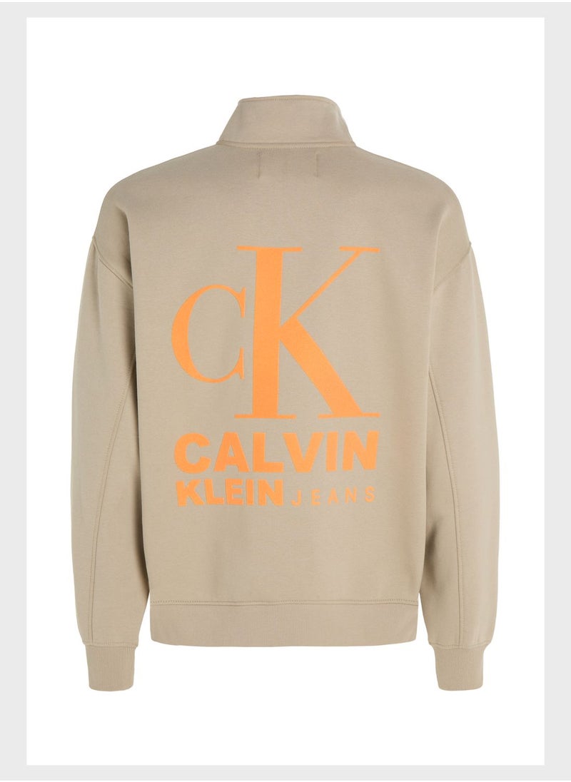 Calvin Klein Jeans - Half Zipper Sweatshirt - Image 1
