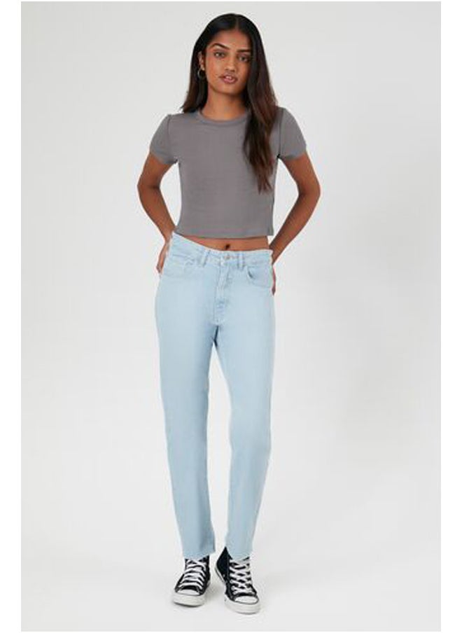 FOREVER 21 - Super-Stretch Mom Jeans - Image 1
