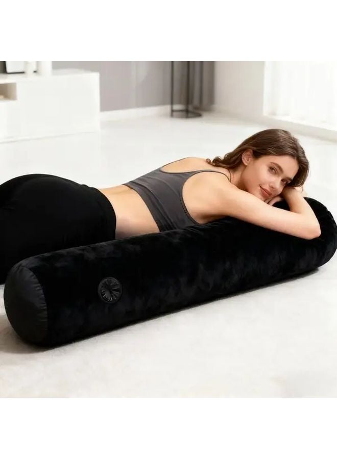 Black Inflatable Body Pillow Set with Air Pump for Head Waist Support Indoor Outdoor Use - Image 5