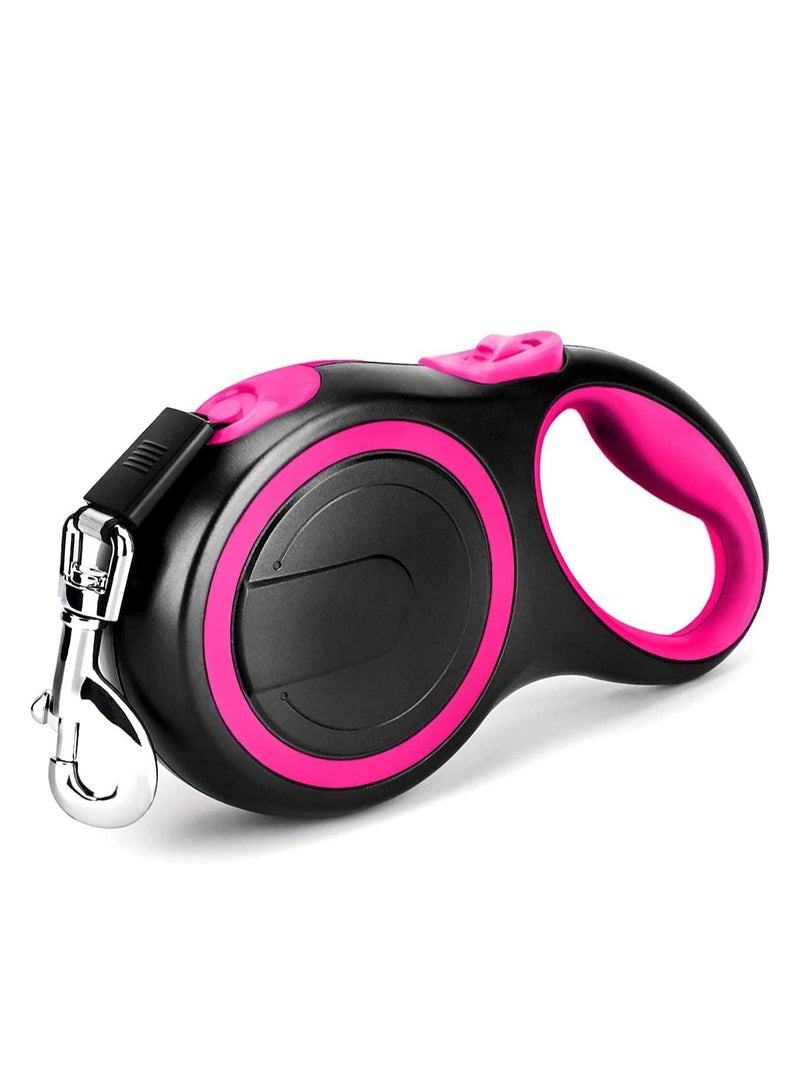 Extendable Dog Lead, Tangle-Free Retractable Dog Lead with Anti-Slip Handle 8m Long Anti Theft Dog Leads Strong Nylon Tape,Suitable for pets weighing less than 50kg