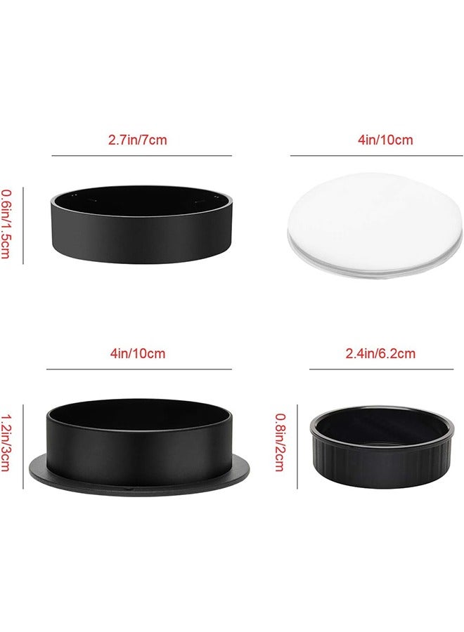 Arabest آلة ضغط البرجر 3 في 1، صانع كرات اللحم المحشي للبرجر مع 100 ورقة برجر لشواء البرجر غير اللاصقة (أسود) - Image 3