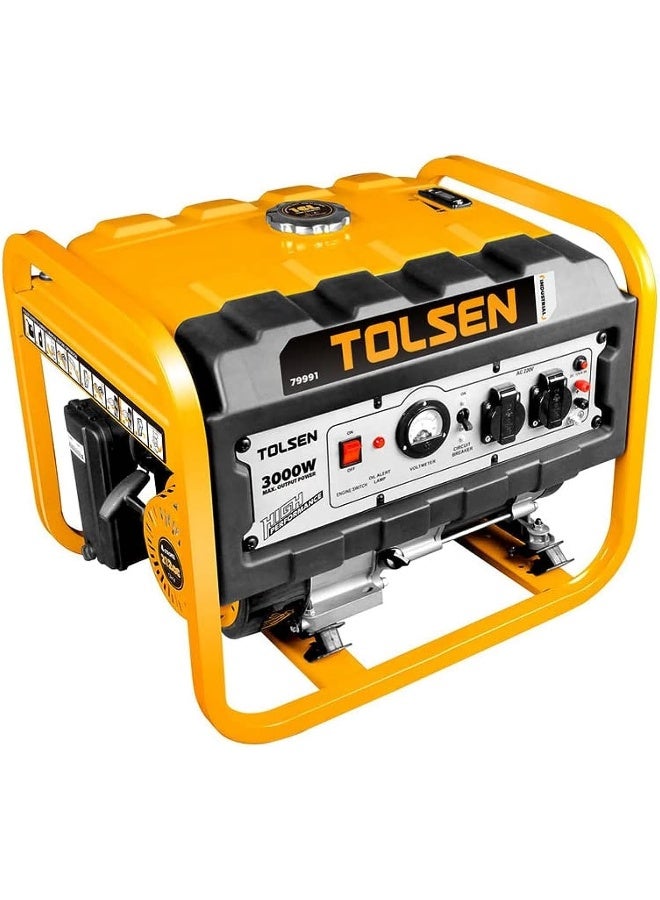 Tolsen ELECTRIC GENERATOR 3000W 4 TIMES 212CC - Image 1