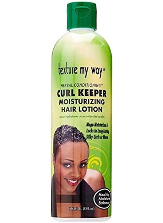 Texture My Way Curl Keeper Moisturizing Hair Lotion 355ml 