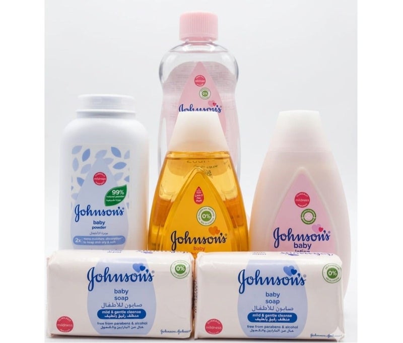Johnson's Baby Johnson's Daily Baby Care Set of 6 Pieces - Image 1