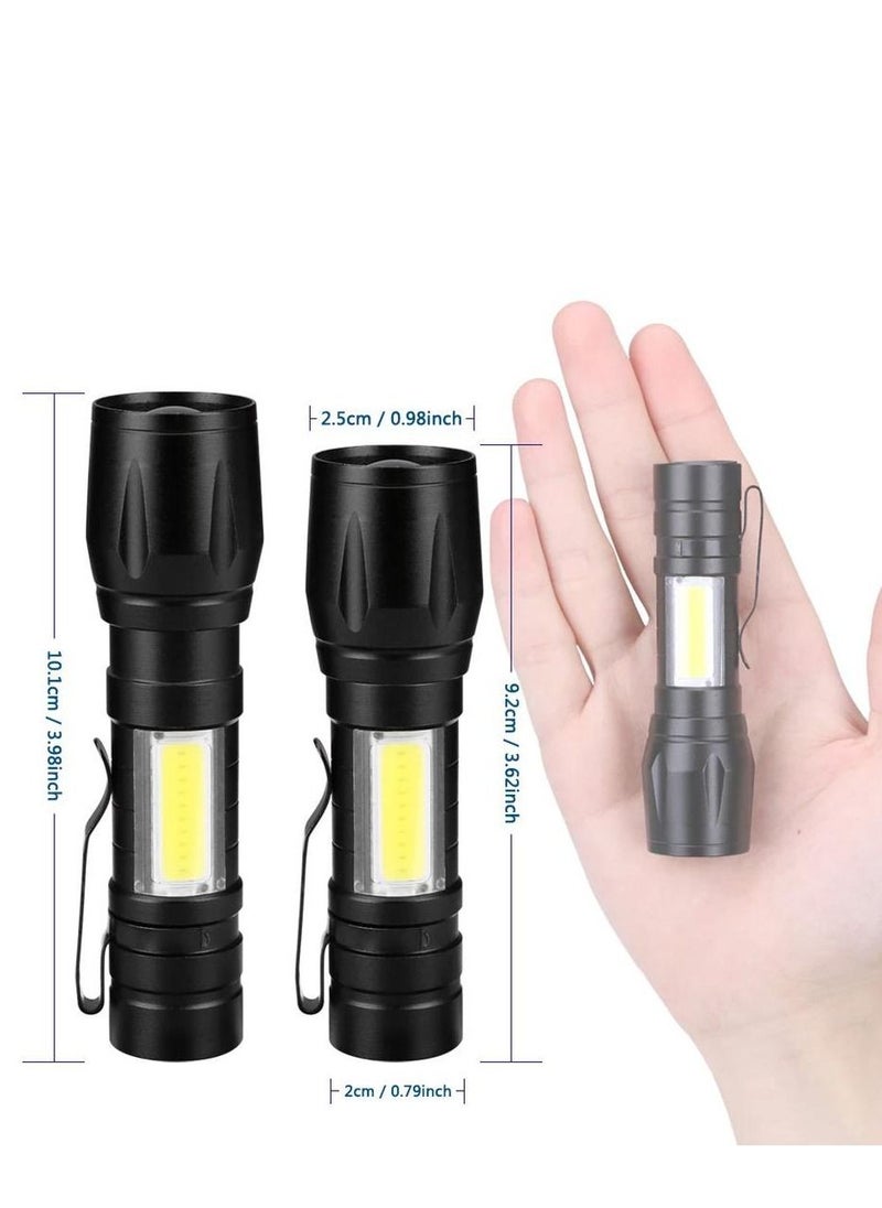 Generic - Gabriel Mini B LED Flashlight with 3 Lighting Modes - Built-in Battery, Zoom In/Out Flashlight - Image 1