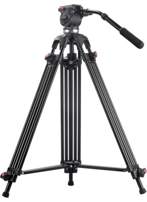 JIE YANG Jieyang JY0606B Video Tripod 185CM with 0606 Head  - Image 1