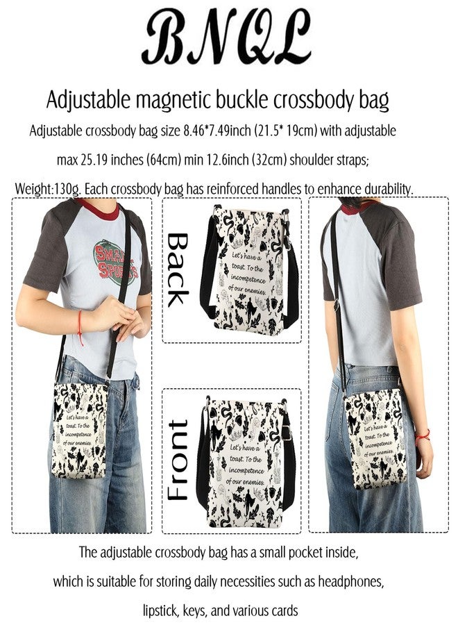 BNQL Prince Crossbody Bag Prince Merch Gifts Fantasy Romance Book Lover Gifts Bookish Gifts Sling Bag - Image 4