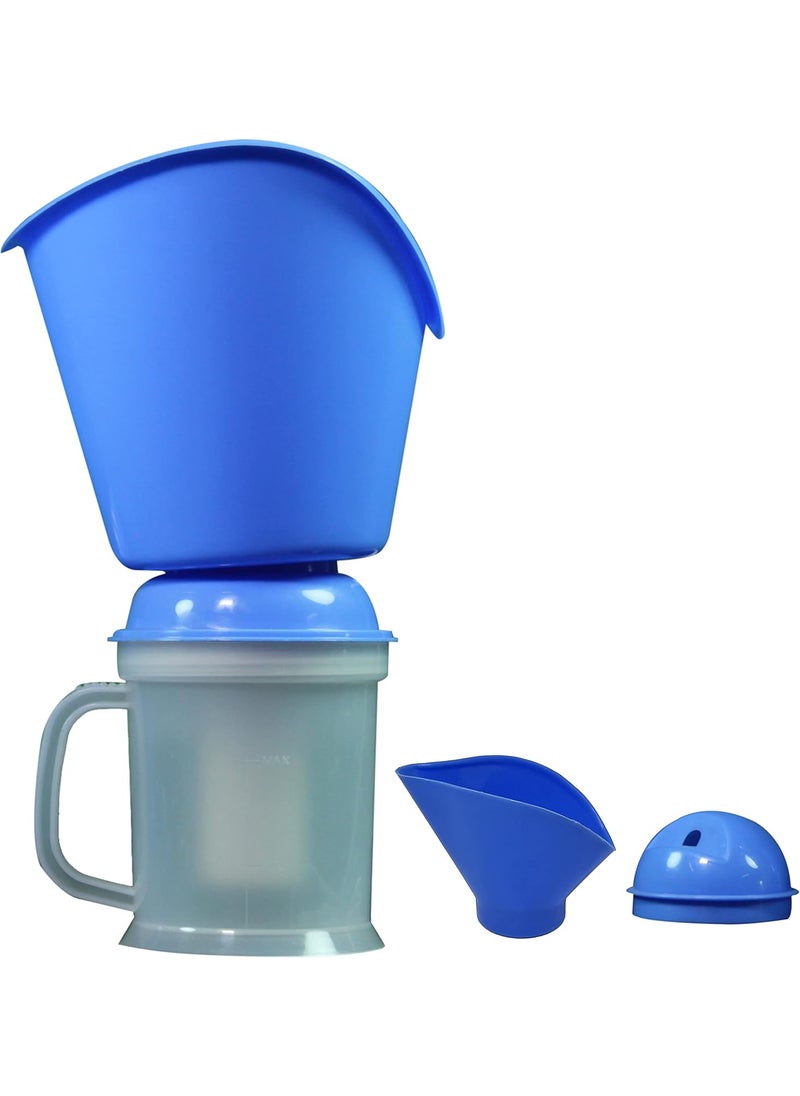 Sahyog Wellness Sahyog Wellness 3 In 1 Steam Vaporizer Nose Steamer for Cold Cough Nozzle Inhaler Nose Vaporiser Blue  - Image 1