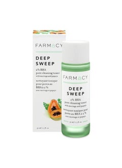 FARMACY Beauty Deep Sweep 2% BHA Pore Cleaning Toner with Moringa + Papaya 50ml 