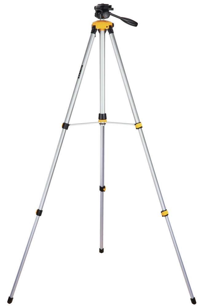 DEWALT Laser Level Tripod, Â¼ x 20 Thread Mount, Collapsible Legs, Non-Skid Feet, Carrying Pouch Included (DW0881T) - Image 1