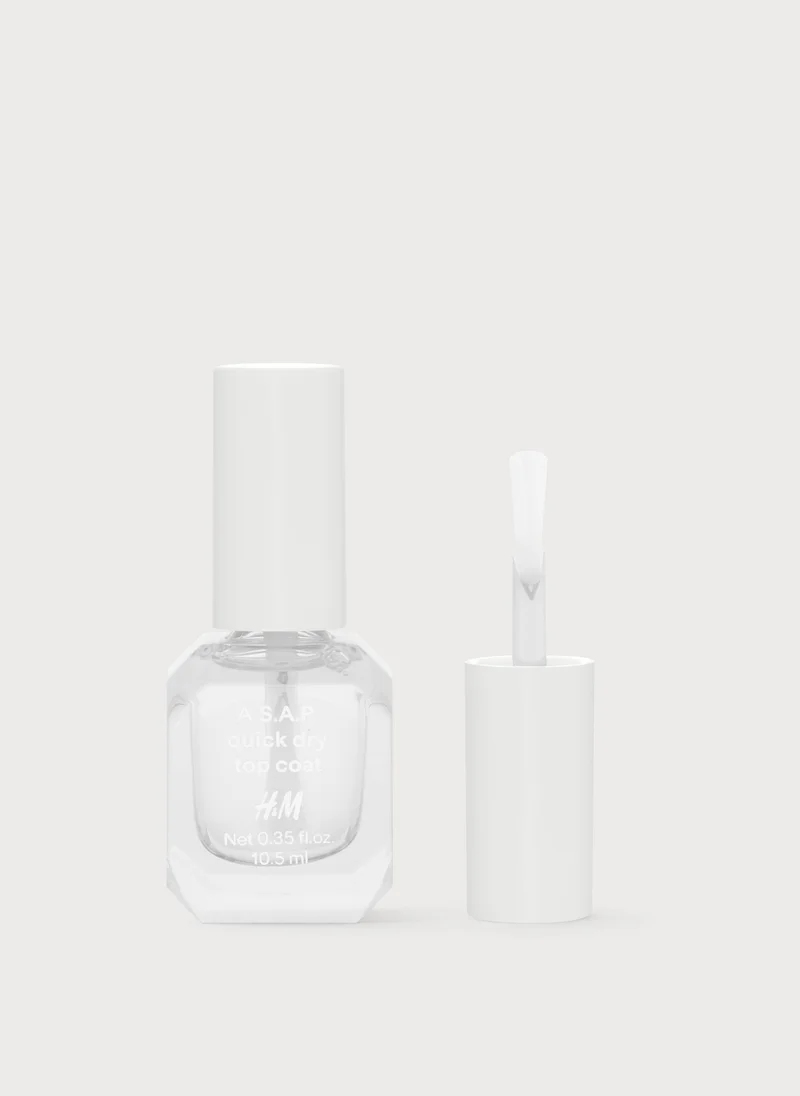 اتش اند ام Fast-drying nail top coat