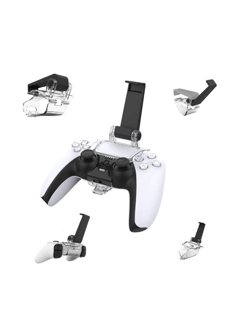For PS5 Controller Phone Holder Adjustable Controller Phone Mount Controller Phone Clamp Compatible with Playstation 5 Wireless DualSense Controller  - Image 5