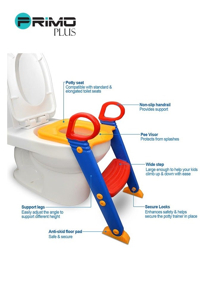 بريمو بلس كرسي تدريب على المرحاض للأطفال محمول وقابل للطي - Image 5