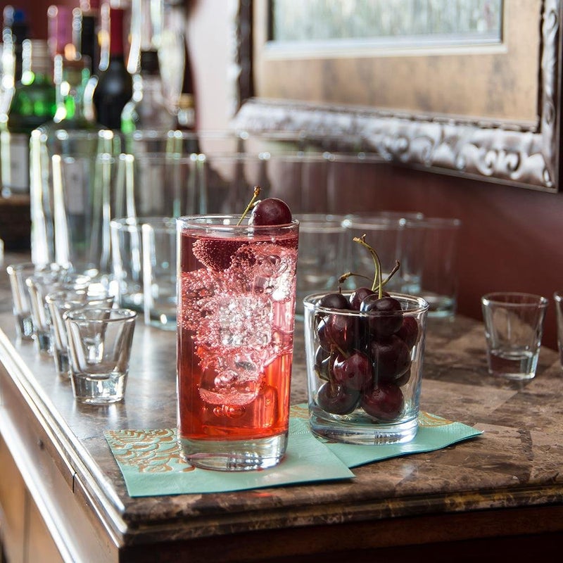 أنكور هوكينغ طقم أكواب شرب زجاجية بقاعدة ثقيلة مكون من 12 قطعة - Image 3