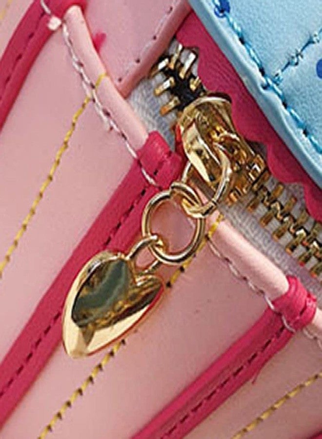 QZUnique Women's PU Leather Shoulder Bag Novelty Ice Cream Shaped Crossbody Bags Cute Phone Chain Bag Handbag Messenger Portable Bag - Image 4