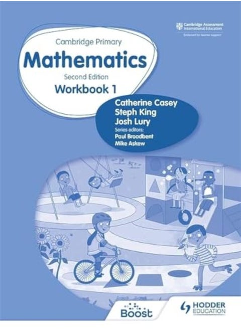 Cambridge Primary Mathematics Workbook 1 Second Edition by Lury, Josh - King, Steph - Casey, Catherine Paperback