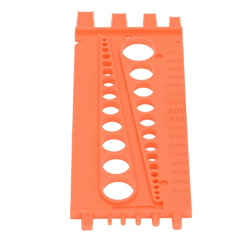 برتقالي صامولة برغي مثبت تصميم متكامل علامات واضحة نسيج متين لورشة المرآب - Image 2