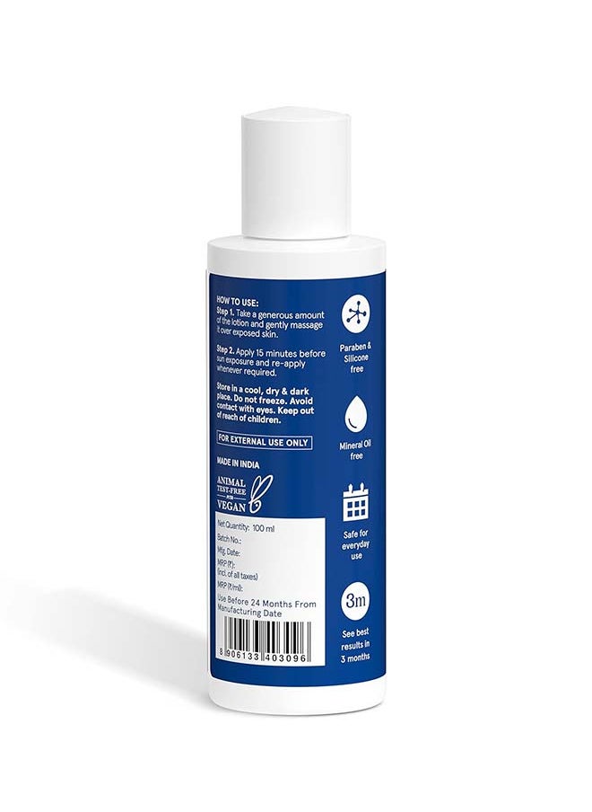 Be Bodywise Sunscreen Lotion With Spf 50 Pa+++ With 1% Kojic Acid And 0.20% Niacinamide Prevents Sun Tan, Leaves No White Cast And Gives Broad Spectrum Protection  - Image 2