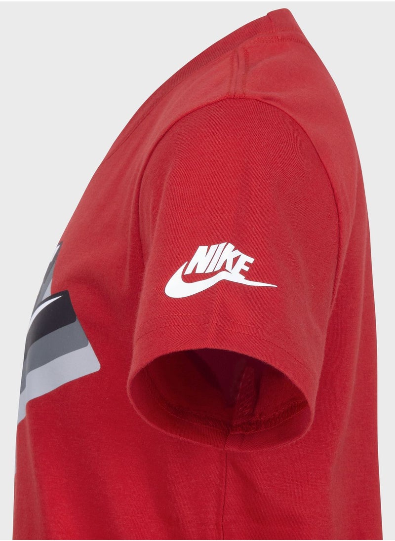Nike - Kids Gradient Futura T-Shirt - Image 1
