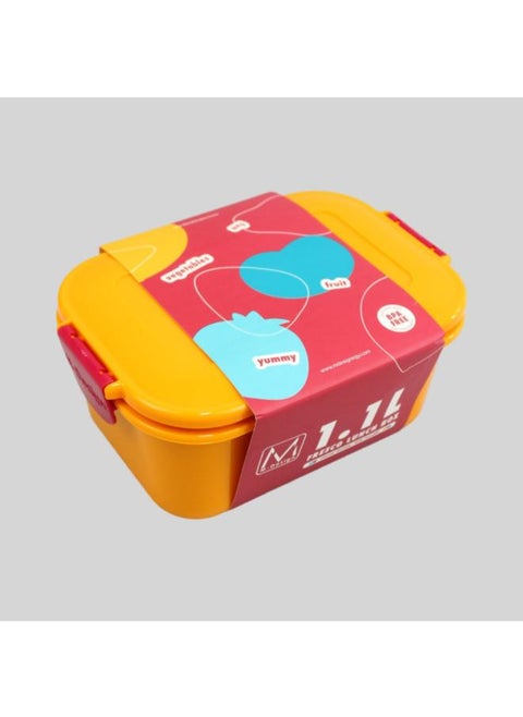 Fresco Lunch Box 1.1 L - Orange/Red