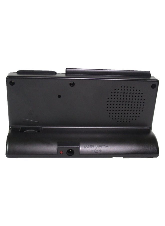 الحرمين ساعة منبه الأذان رقمية أسود/ رمادي 18بوصة - Image 4