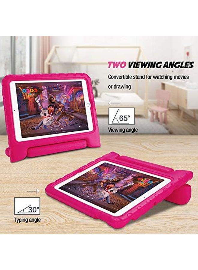 Procases Kids Case For Ipad Mini 5 2019 Mini 4 2015 Shockproof Convertible Handle Stand Cover Lightweight Kids Friendly Super Protective Case For Ipad Mini 5Th Gen 2019 Ipad Mini 4 Magenta - Image 3