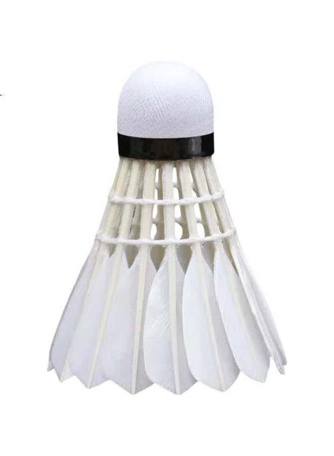 Rsl No.2 Full Round Duck Feather Professional Competition Badminton Shuttlecocks, Stable And Durable, 76 Speed, 12 Pieces Per Tube - Image 2
