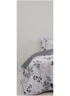 Red Rose A king-sized summer microfiber double bed sheet that adds beauty and elegance to your room, measuring 230*250cm.  - Image 2