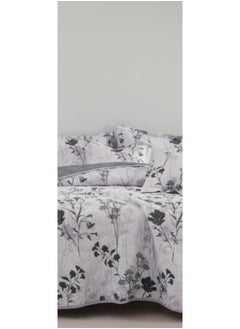 Red Rose A king-sized summer microfiber double bed sheet that adds beauty and elegance to your room, measuring 230*250cm.  - Image 3