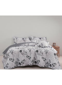Red Rose A king-sized summer microfiber double bed sheet that adds beauty and elegance to your room, measuring 230*250cm.  - Image 1