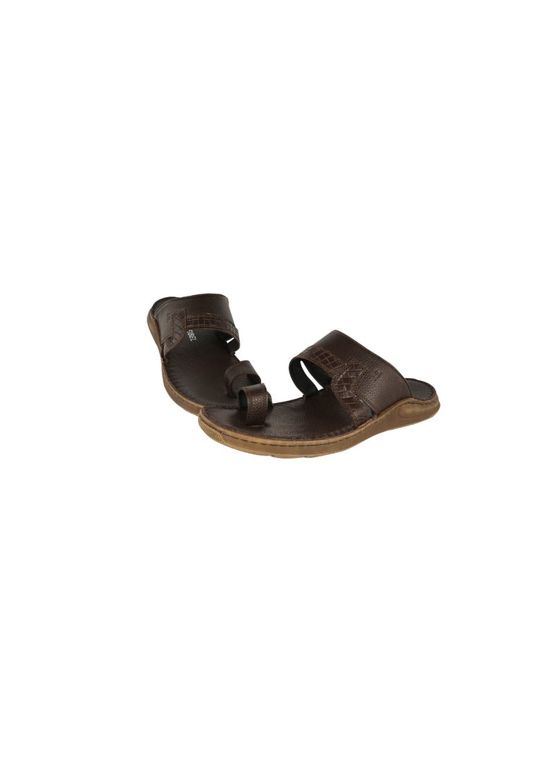 Josef Seibel - 071-2055 Josef Seibel Mens Toe Finger Style Sandals Brown - Image 1