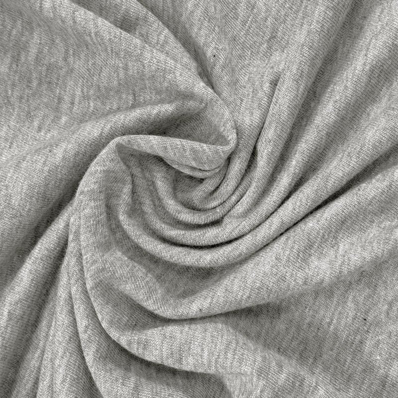 Briarwood Home Briarwood Home Heather Jersey Sheet Set 4pc Heather Bedding Set 100% Cotton Bed Sheet Set Breathable Deep Pocket Easy Fit Comfortable Cozy T-Shirt Soft Sheets Premium Bedding (Grey  King) - Image 5