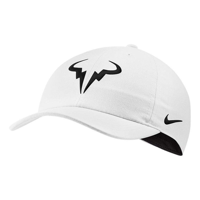 Nike Court Aerobill H86 Rafa Hat 'White Black' - Image 1