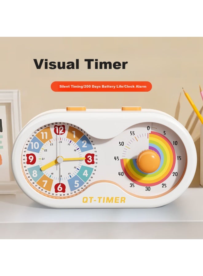 Qt-timer Timer For Learning Self-discipline, New Model, Student-specific Alarm Clock, Countdown Timer, Time Management Tool, Children's Self-discipline Birthday Gift, Practical For Boys - Image 1