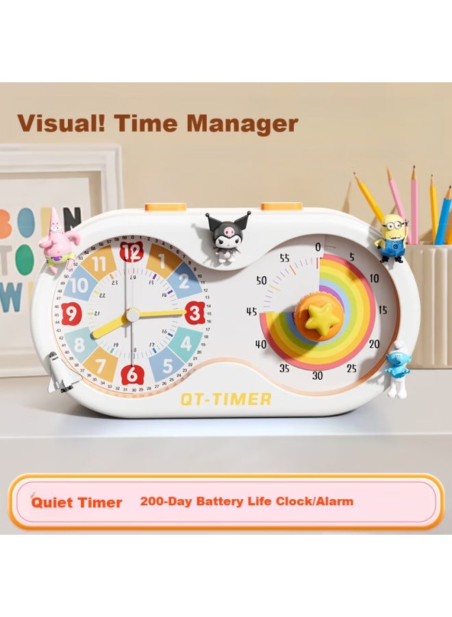 Qt-timer Timer For Learning Self-discipline, New Model, Student-specific Alarm Clock, Countdown Timer, Time Management Tool, Children's Self-discipline Birthday Gift, Practical For Boys - Image 5