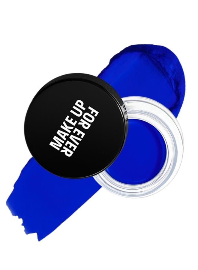 MAKE UP FOR EVER Artist Color Cream04 (Matte Cobalt) 4g – Long-Lasting Multi-Use Cream Color for Eyes, Lips & Face - Image 1