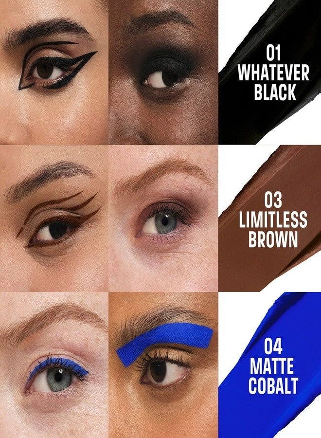 MAKE UP FOR EVER Artist Color Cream04 (Matte Cobalt) 4g – Long-Lasting Multi-Use Cream Color for Eyes, Lips & Face - Image 4