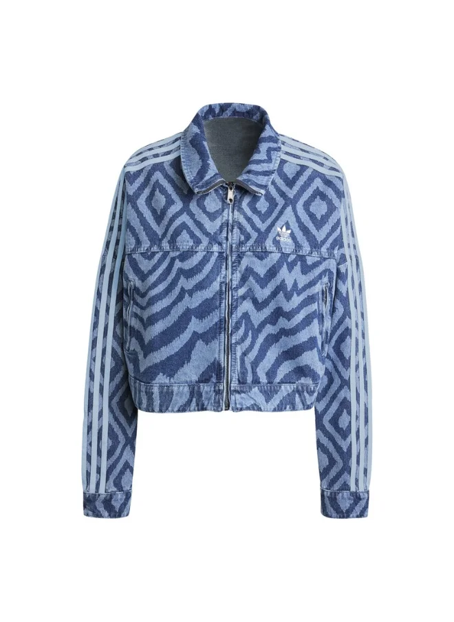 اديداس adidas FARM DENIM TT Blue Originals Women JACKETS