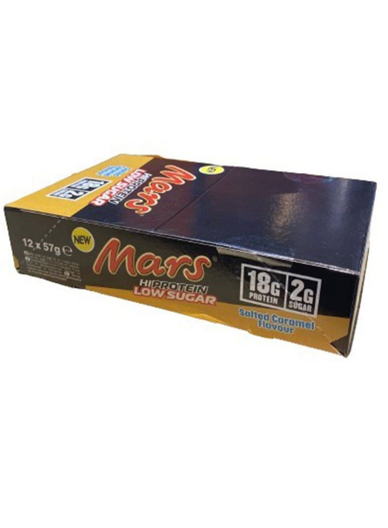 Mars Hi Protein Salted Caramel Flavor 57g Pack of 12 - Image 2