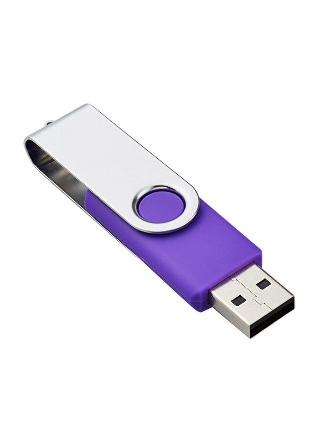 Kootion 10 قطع 1 جيجابايت USB 2.0 فلاش ميموري فلاشة USB أرجوانية اللون - Image 3