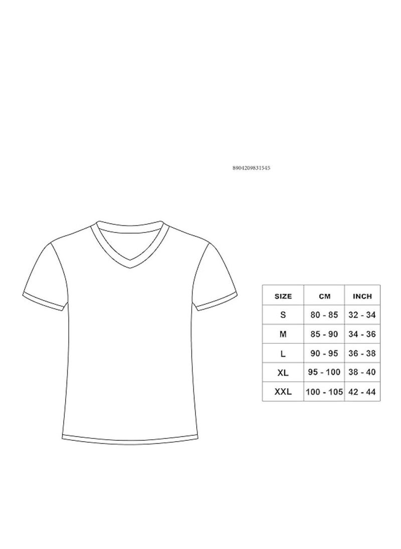 Lux Premium Men's T-Shirt – [Pack of 3] White, V-Neck Half Sleeve Vests with 1X1 Rib, Close-To-Body Fit, Cotton T-Shirt for Men, Machine Washable  - Image 3