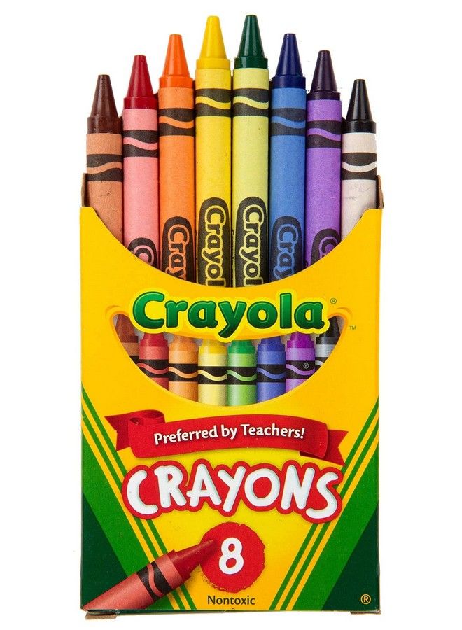 Crayola Crayons School Supplies Classic Colors 8 Count - Image 3