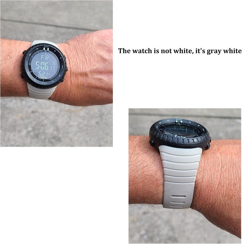 PALADA Men's Digital Sports Watch Waterproof Tactical Watch with LED Backlight Watches for Men - Image 3